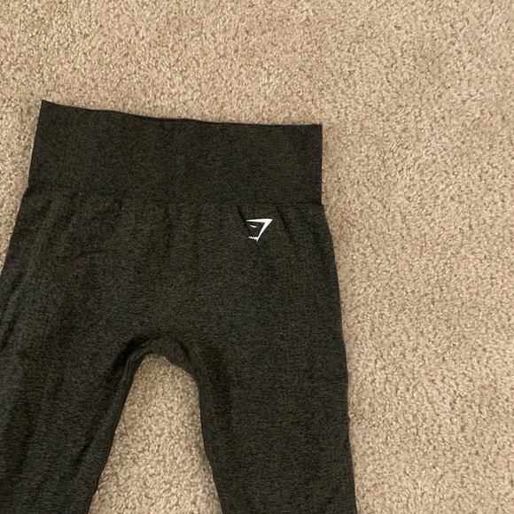 Olive Green Gymshark Leggings - Picture 3 of 5